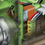 The MAC integrated servomotor from danish JVL